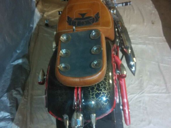 2013 Harley-Davidson Softail Custom, чёрный, 1350000 рублей - вид 19