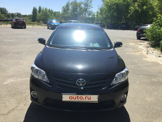 2011 Toyota Corolla X (E140, E150) Рестайлинг, чёрный, 950000 рублей, вид 4