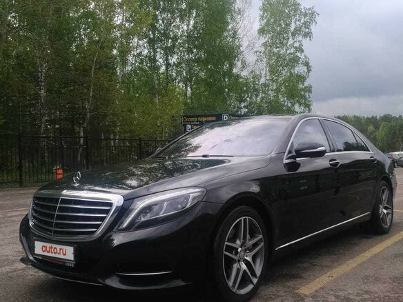 2013 Mercedes-Benz S-Класс 500 VI (W222, C217), чёрный, 3700000 рублей