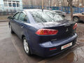 2008 Mitsubishi Lancer X, синий - вид 2