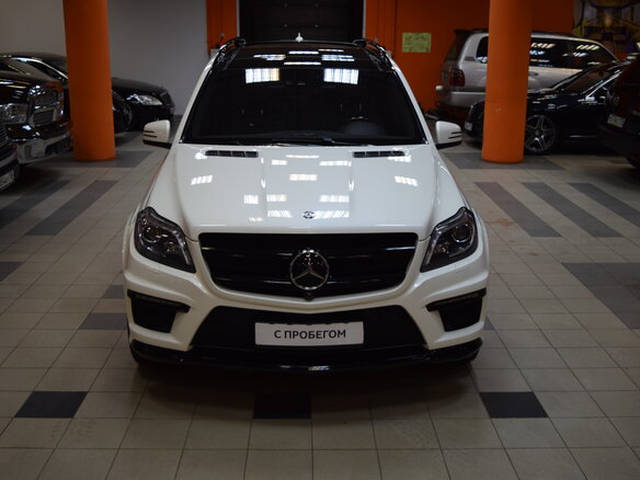 2013 Mercedes-Benz GL-Класс 500 II (X166), белый - вид 2