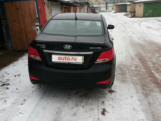 2015 Hyundai Solaris I Рестайлинг, чёрный, 1130000 рублей, вид 4