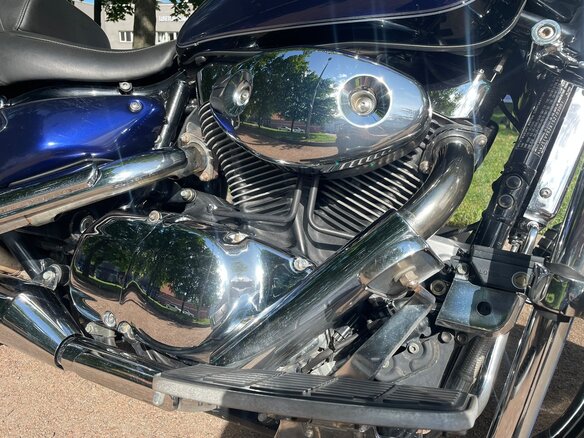 2004 Suzuki Boulevard C90, синий, 735000 рублей - вид 7