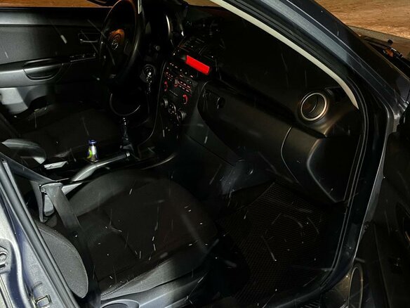 2007 Mazda 3 I (BK) Рестайлинг, серый, 600000 рублей - вид 5
