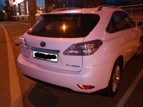 2010 Lexus RX 450h III, белый, 2800000 рублей - вид 6