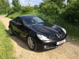 2008 Mercedes-Benz SLK-Класс 280 II (R171) Рестайлинг, чёрный, 1650000 рублей, вид 4