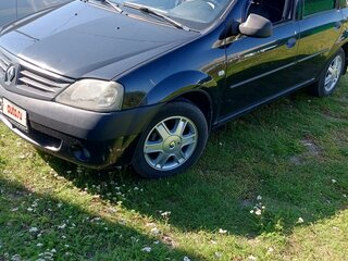 2009 Renault Logan I, чёрный, 550000 рублей, вид 1
