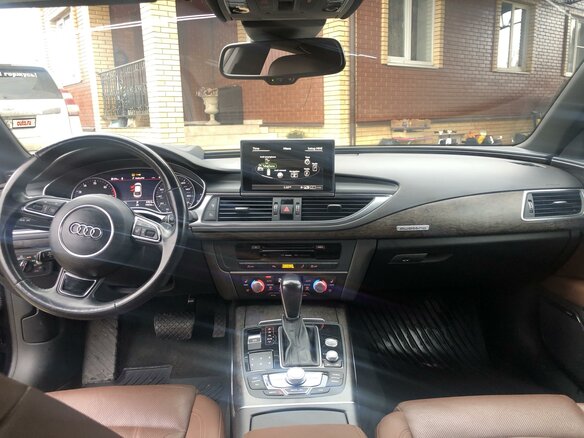 2016 Audi A7 I (4G) Рестайлинг, синий, 3150000 рублей - вид 15