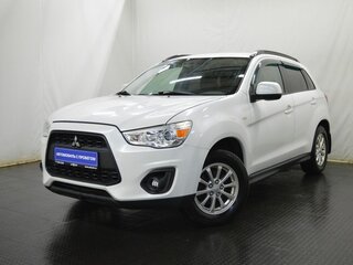 2013 Mitsubishi ASX I Рестайлинг, белый, 953000 рублей, вид 1