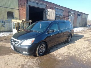 2005 Honda Odyssey (North America) III, чёрный, 1150000 рублей, вид 1