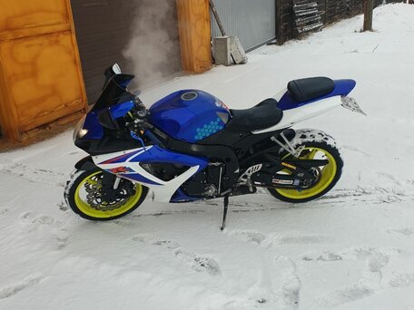 2007 Suzuki GSX-R 600, синий, 480000 рублей, вид 1