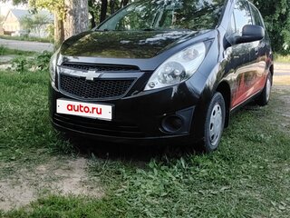 2012 Chevrolet Spark III, чёрный, 470000 рублей, вид 1