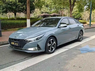 2022 Hyundai Elantra VII (CN7), голубой, 1343000 рублей, вид 1