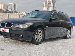 2005 BMW 5 серии 520d V (E60/E61), чёрный, 1200000 рублей, вид 1