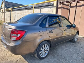 2014 Lada (ВАЗ) Granta I, коричневый, 600000 рублей, вид 3