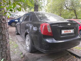 2009 Chevrolet Lacetti I, чёрный, 440000 рублей, вид 4
