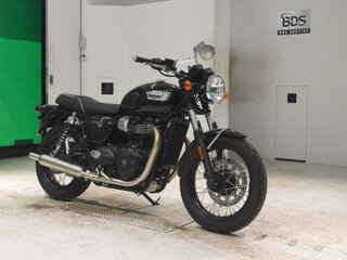 2022 Triumph Bonneville T100, чёрный, 1000000 рублей, вид 1