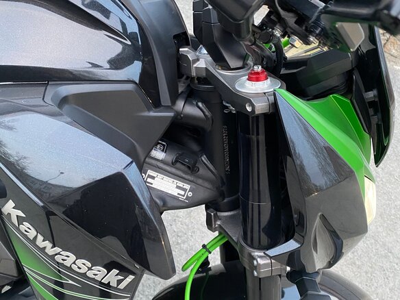 2012 Kawasaki Z 800, зелёный, 700000 рублей - вид 6