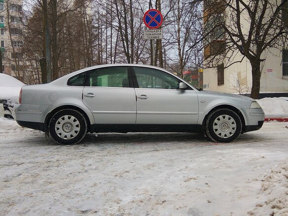 2004 Volkswagen Passat B5 Рестайлинг, серебристый