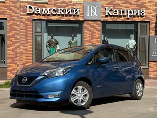 2017 Nissan Note e-Power II Рестайлинг, синий, 1350000 рублей, вид 4