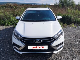 2023 Lada (ВАЗ) Vesta SW I Рестайлинг (NG), белый, 1260000 рублей, вид 1