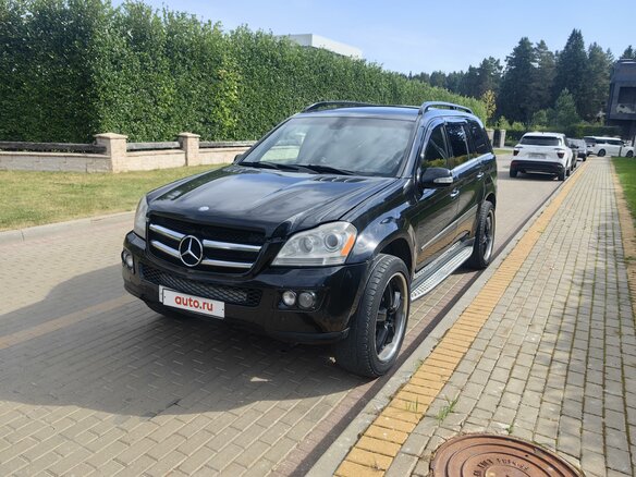 2006 Mercedes-Benz GL-Класс 500 I (X164), чёрный, 1900000 рублей