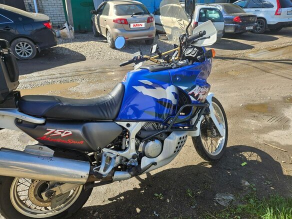 1998 Honda XRV 750 Africa Twin, синий, 500000 рублей - вид 5