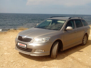 2009 Skoda Octavia DSG7 II (A5) Рестайлинг, серебристый, 650000 рублей, вид 1