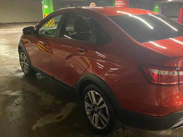 2019 Lada (ВАЗ) Vesta Cross I, красный - вид 5