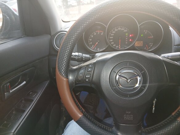 2004 Mazda 3 I (BK), синий, 350000 рублей - вид 5