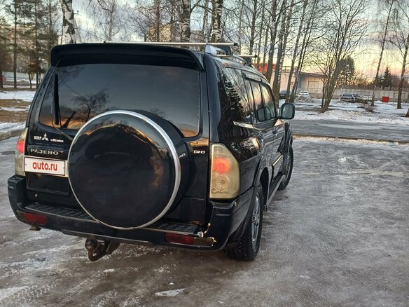 2005 Mitsubishi Pajero III Рестайлинг, чёрный - вид 5