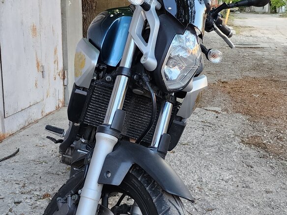 2008 Yamaha MT-03, голубой, 390000 рублей - вид 14