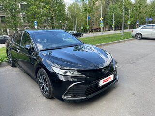 2020 Toyota Camry VIII (XV70), чёрный, 4150000 рублей, вид 5