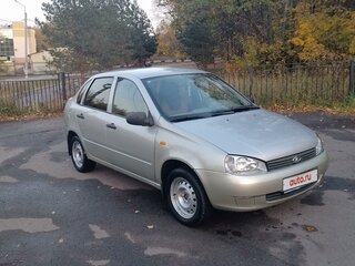 2008 Lada (ВАЗ) Kalina I, жёлтый, 290000 рублей, вид 4