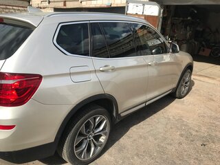 2016 BMW X3 28i xDrive II (F25) Рестайлинг, серебристый, 3300000 рублей, вид 5