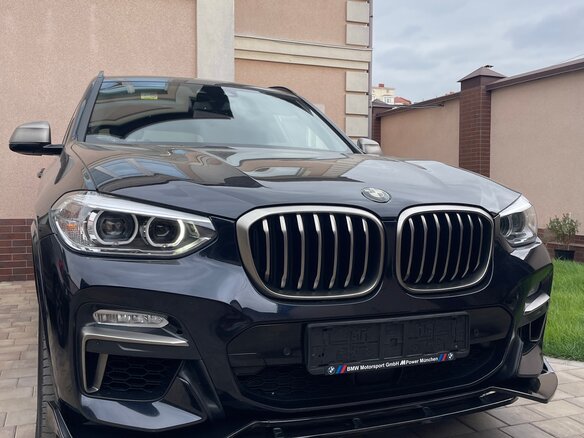 2019 BMW X3 M40d III (G01), чёрный, 5000000 рублей - вид 2