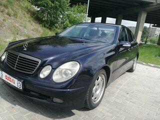 2002 Mercedes-Benz E-Класс 270 III (W211, S211), синий, 768756 рублей, вид 1