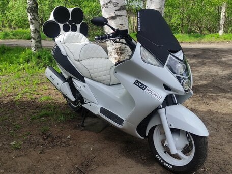 2006 Honda Silver Wing 400, белый, 310000 рублей, вид 2