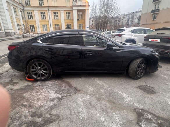 2017 Mazda 6 III (GJ) Рестайлинг, чёрный, 2020000 рублей - вид 4