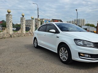 2019 Volkswagen Polo V Рестайлинг, белый, 1050000 рублей, вид 5