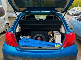 2009 Peugeot 207 I Рестайлинг, синий, 490000 рублей, вид 5