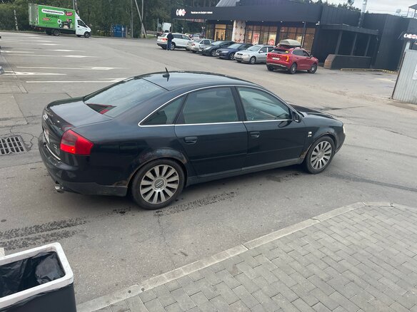 2002 Audi A6 II (C5) Рестайлинг, чёрный, 429000 рублей - вид 4