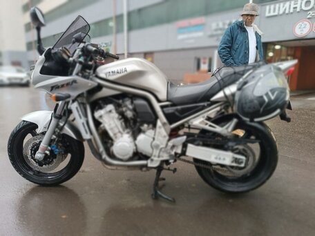 2001 Yamaha FZS1000 Fazer, серый, 410000 рублей, вид 1