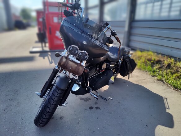 2009 Harley-Davidson Fat Bob, чёрный, 800000 рублей - вид 5