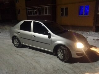 2012 Renault Logan I Рестайлинг, серый, 400000 рублей, вид 5