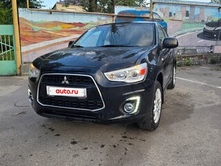 2013 Mitsubishi ASX I Рестайлинг, чёрный, 920000 рублей, вид 2