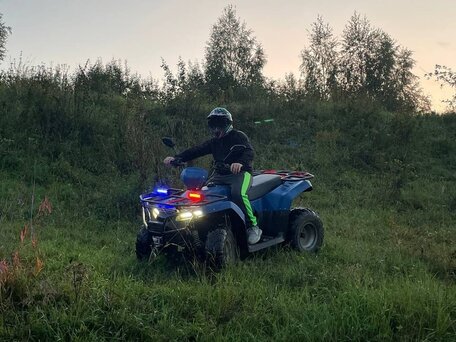 2023 Irbis ATV 200U, синий, 200000 рублей, вид 2