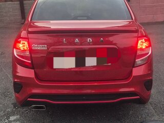 2022 Lada (ВАЗ) Granta Drive Active I Рестайлинг, красный, 1120000 рублей, вид 5