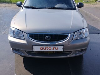 2008 Hyundai Accent ТагАЗ II, бежевый, 395000 рублей, вид 2