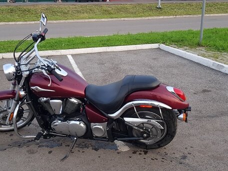 2011 Kawasaki VN900 Vulcan, пурпурный, 550000 рублей, вид 5